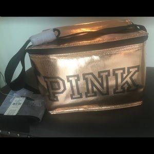 PINK Cooler Bag - Copper/Rose Gold